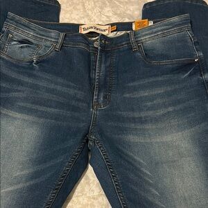 Tailor Vintage Men's Dark Blue Slim Jeans